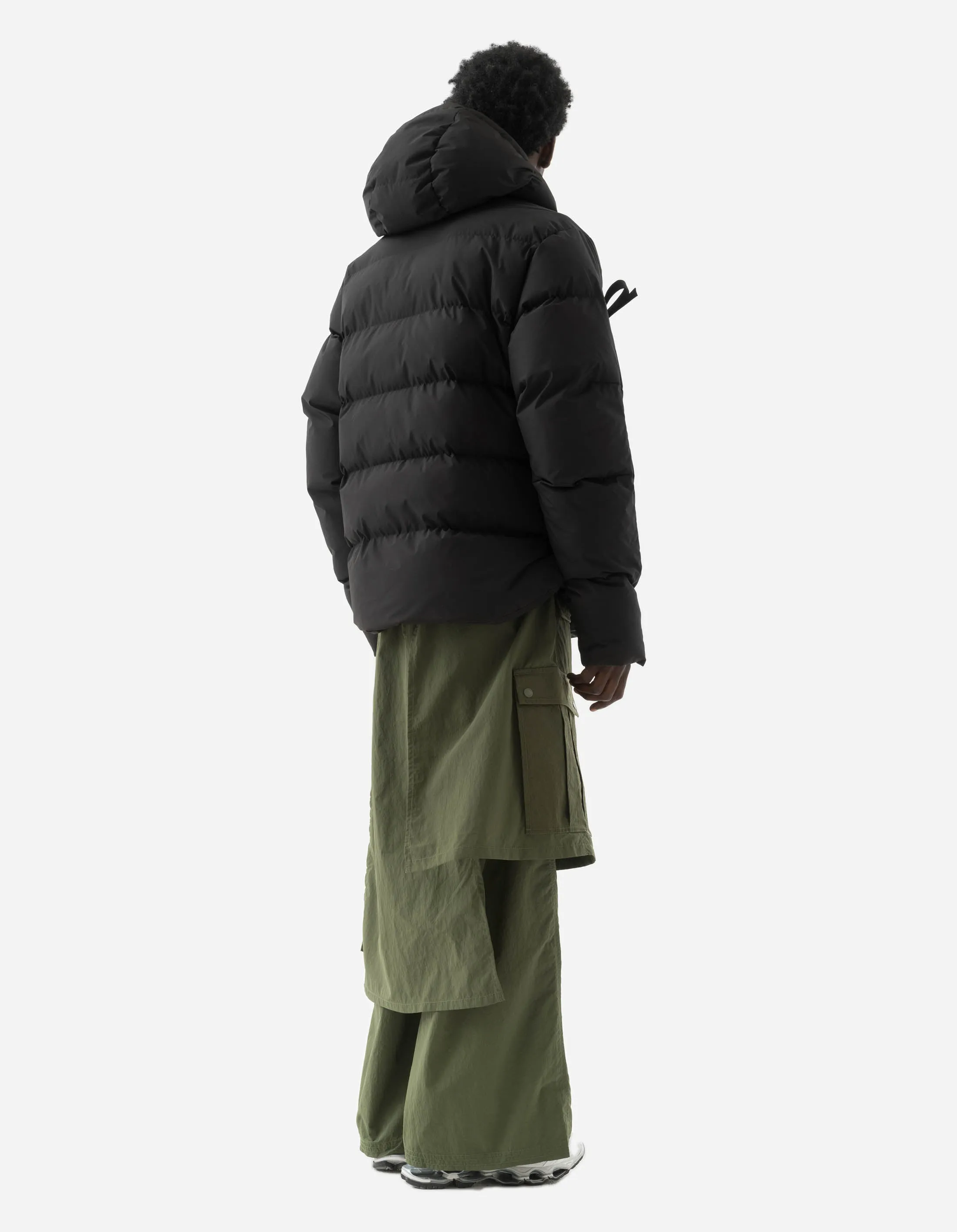 5283 Asym Cargo Hakama Pants WR Olive