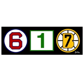 617 Retired Numbers Sticker