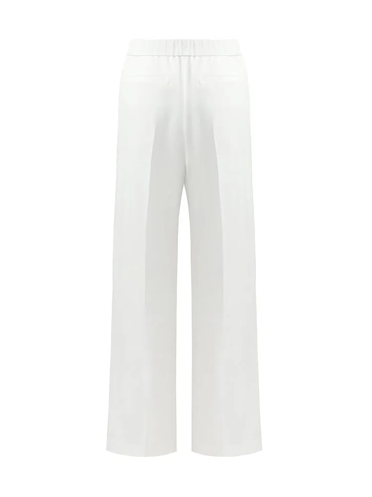 Ankle Length Women Wide Leg Pants