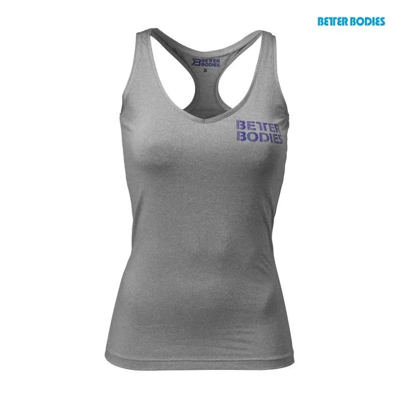 Better Bodies Fitness Logo Top - Greymelange