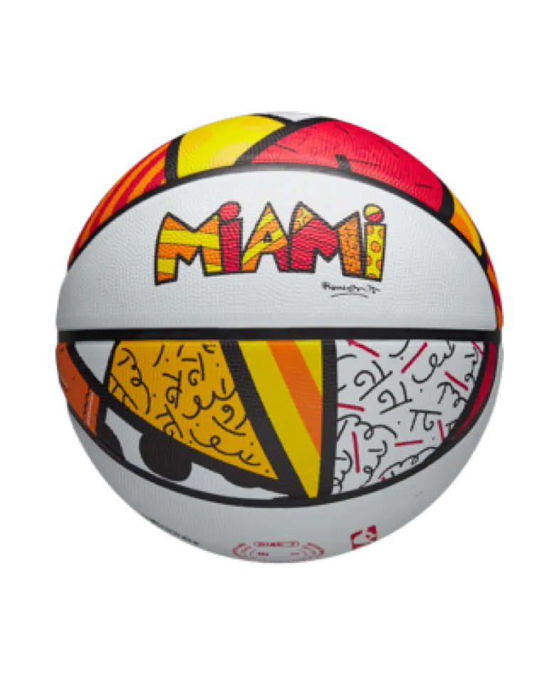 Britto x HEAT Wilson Basketball