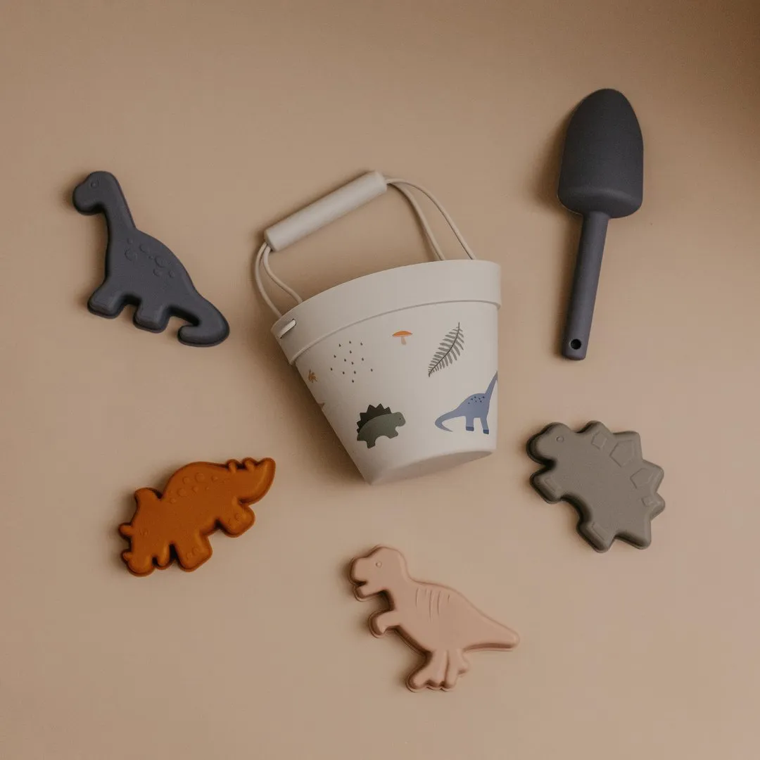 Bucket & Toys Set - Dino