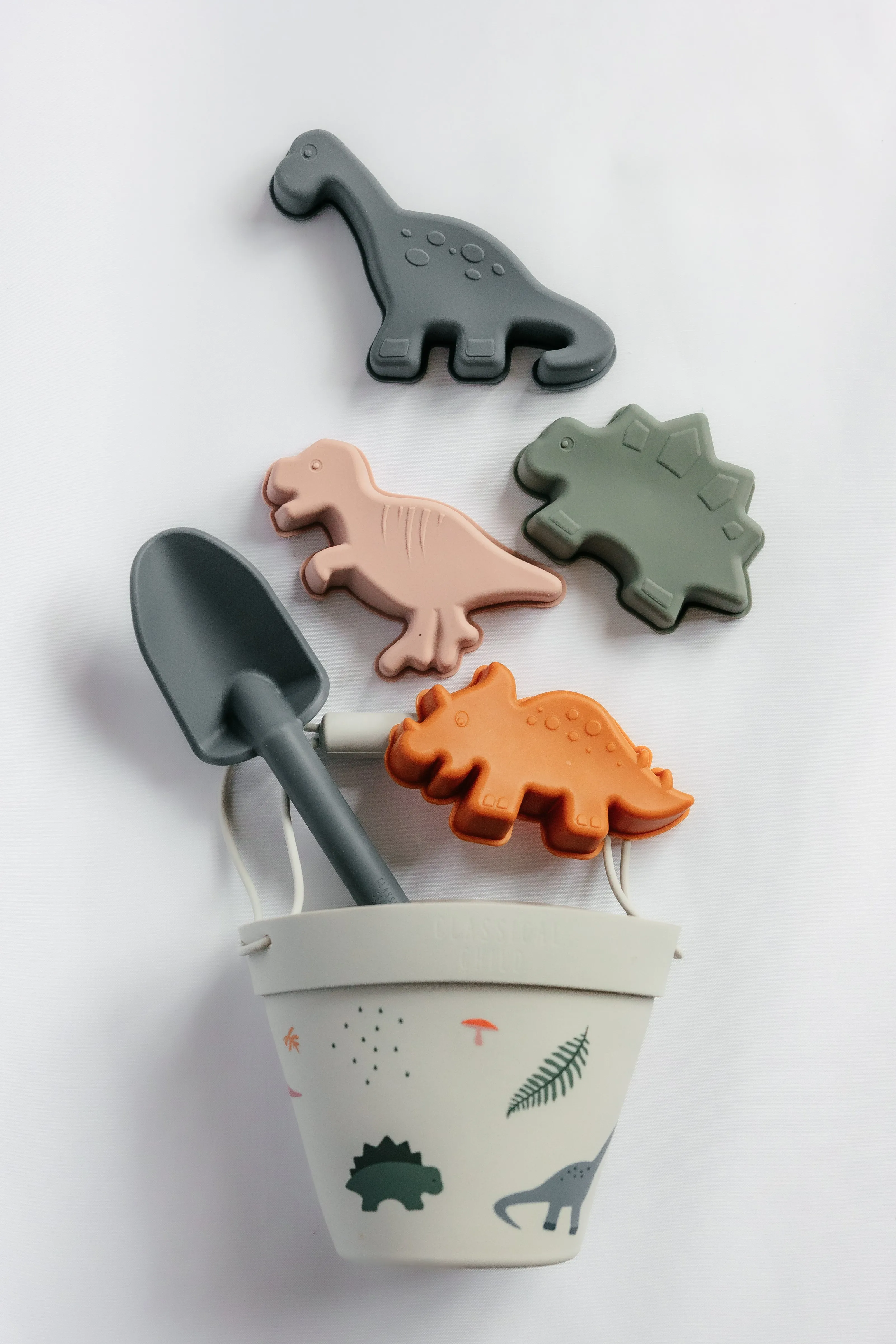 Bucket & Toys Set - Dino