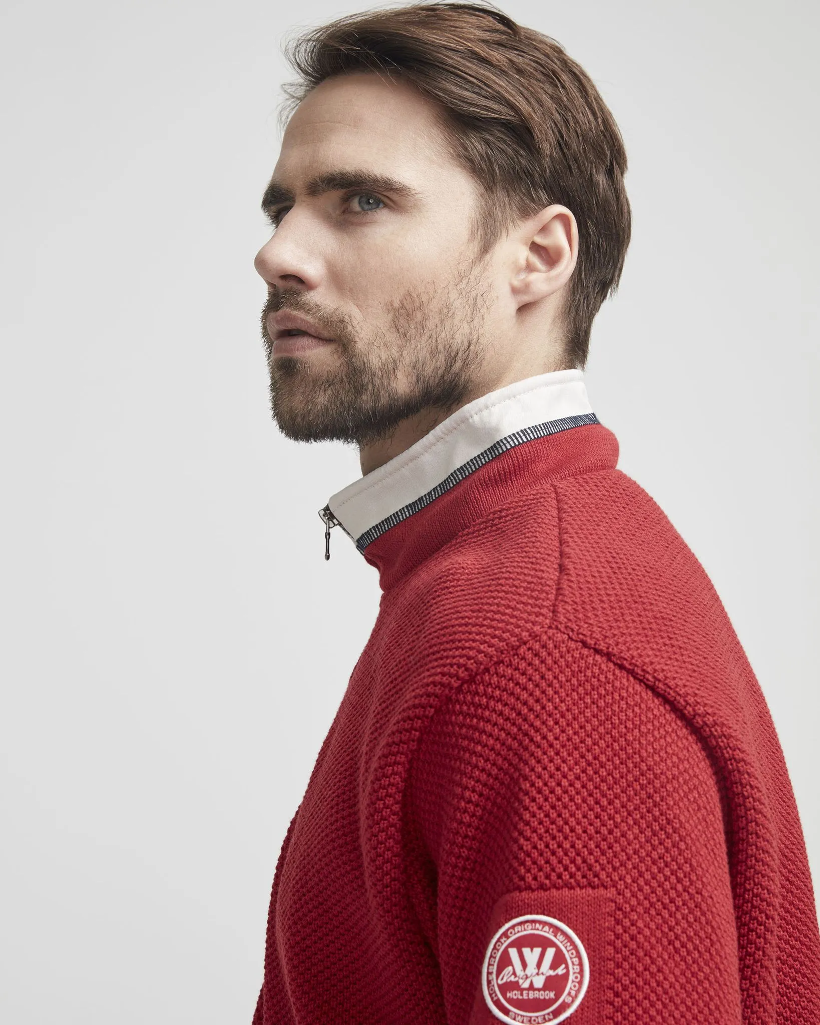 Classic Windproof Sweater - Red