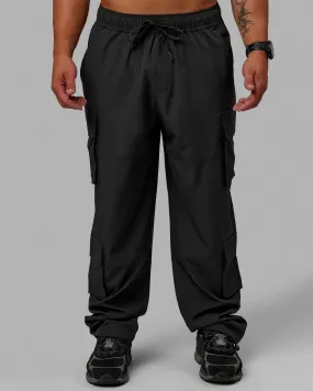 Energy Stretch Relaxed Fit Cargo Pants - Pirate Black