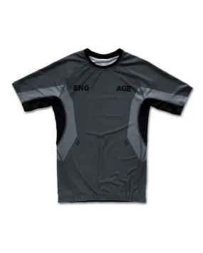 Engage Iron Grey Short Sleeve Rash Guard