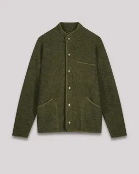 Hartford Jason Knitted Jacket Army