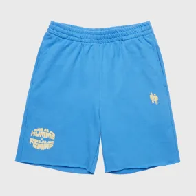 Logo Sweat Shorts Blue