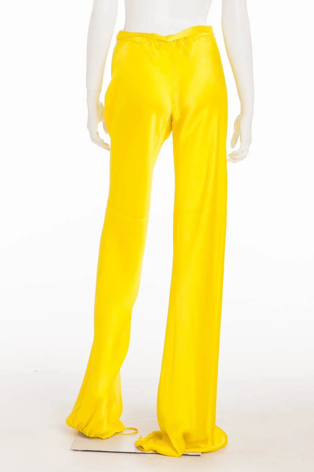 Roberto Cavalli - Yellow Pants with Belt