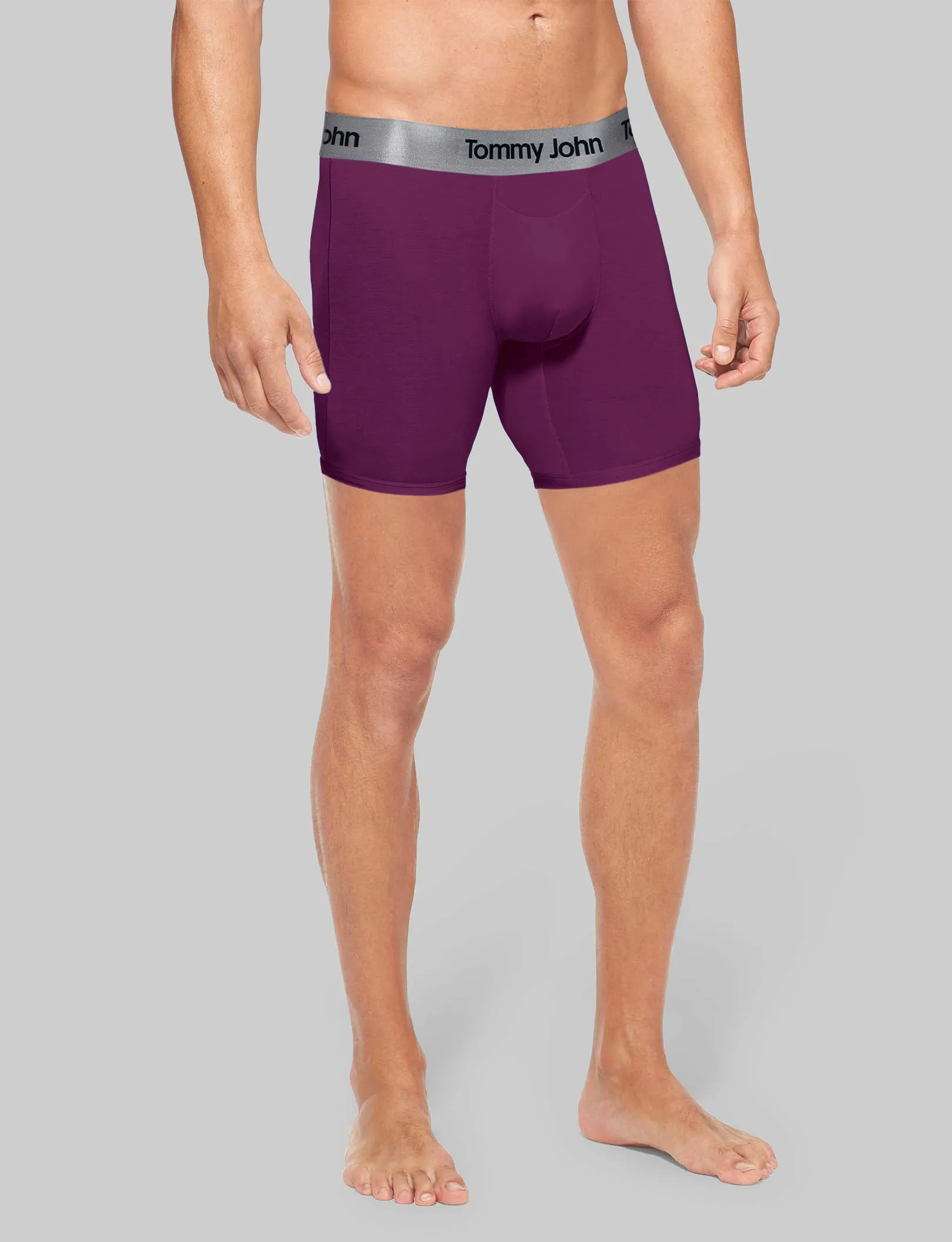 Second Skin Mid-Length Boxer Brief 6"