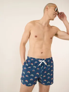 The Rainbow Roads 4" (Classic Swim Trunk)