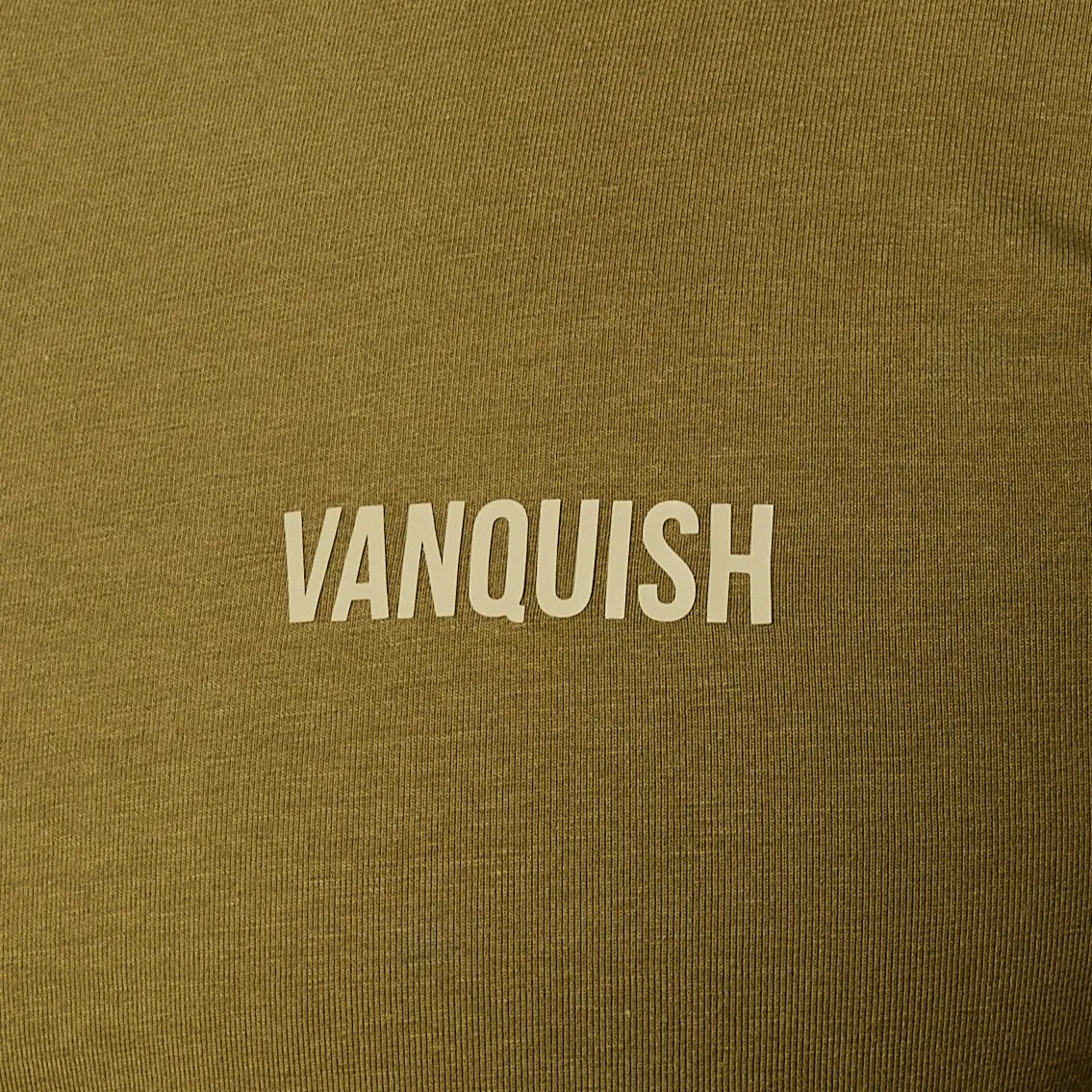 Vanquish Essential Olive Green Slim Fit Short Sleeve T Shirt