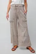 Wide Leg Cargo Palazzo Pants